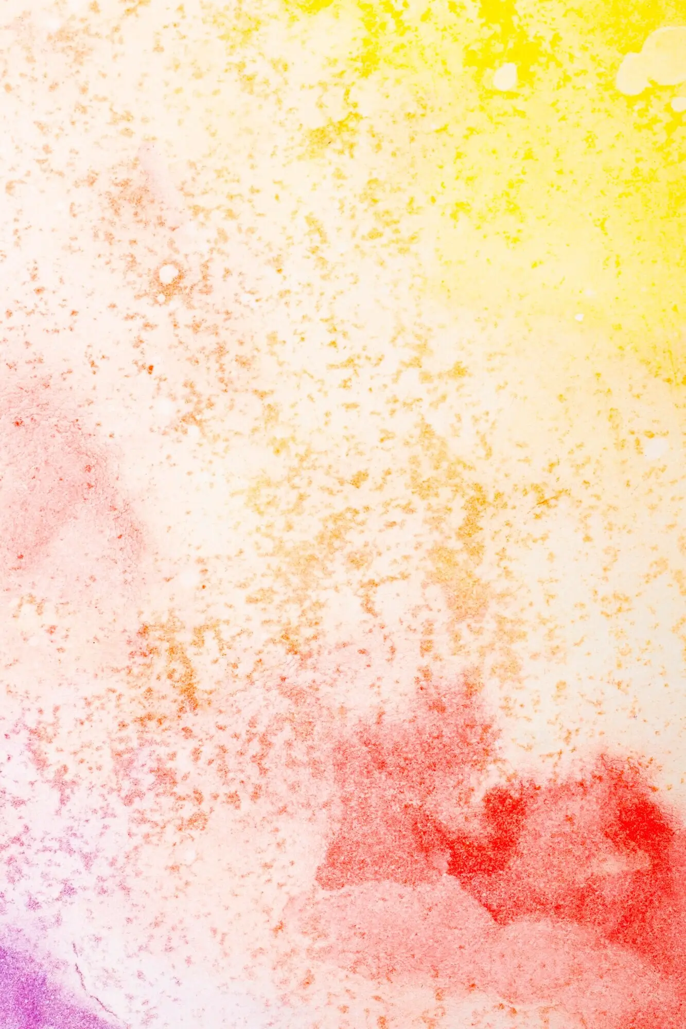 Handgemalte Aquarellkunst, Hintergrund in warmen Farben.